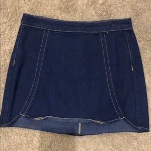 Pacsun blue denim skirt